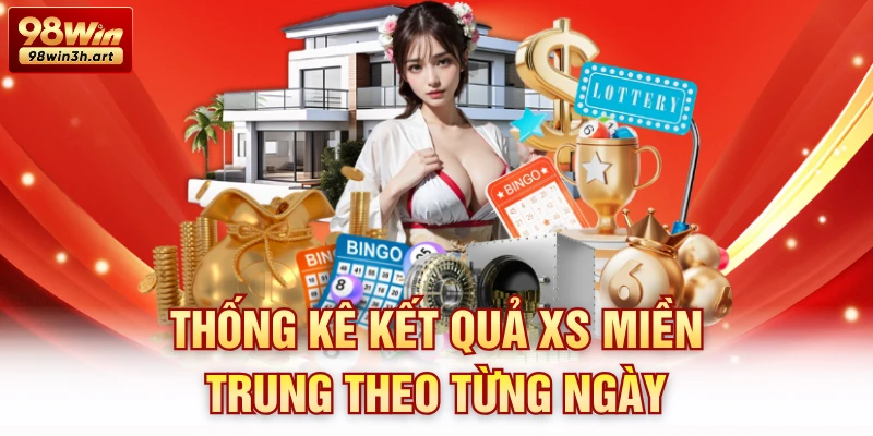 Thống kê kết quả XS miền Trung theo từng ngày